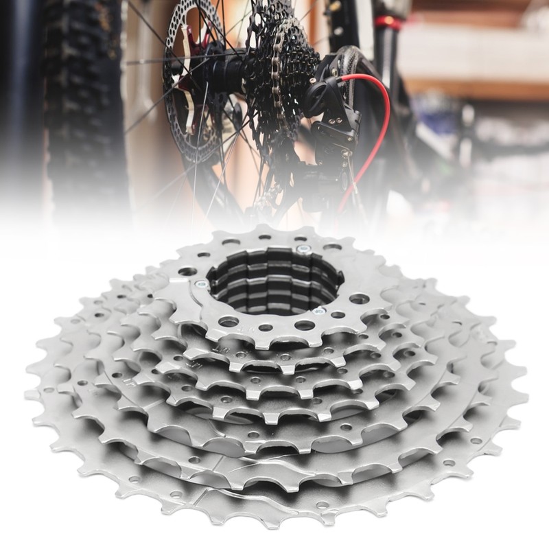 FMFXTR 9 Speed Bike Cassette Anti Rust Lightweight Bicycle Flywheel