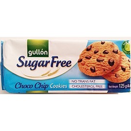 GULLON SUGAR FREE CHOCO CHIP COOKIES 4.4 oz/125 g by Gullon