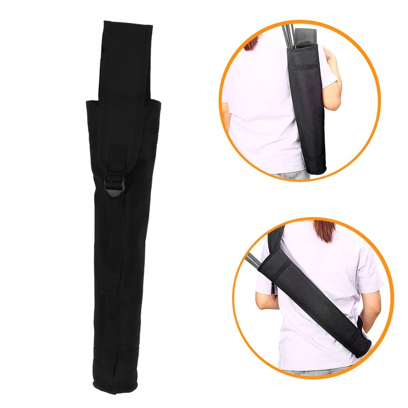 BuyWeek Arrow Quiver, Portable Back Quiver, Thickening, Adjustable Shoulder Strap,