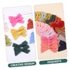 Baluue 40pcs Hair Bow Clips for Girls Stylish Grosgrain Ribbon
