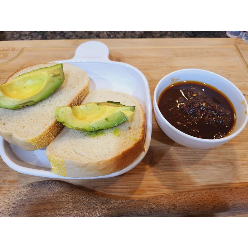 Shito Sauce 3 flavors/Seafood Condiment/Chili sauce (Very Spicy, 8 oz)