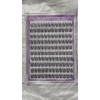 240 Pestañas Autoadhesivas Segmentadas De 1,2 Cm