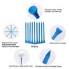 GFGL Golf Tees (Blue) Durable Bamboo Tees 100Pcs 3-1/4" Friendly