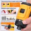 16.8V Lithium Screwdriver 55Nm Torque Multifunctional Repairing Tool Kit Electric