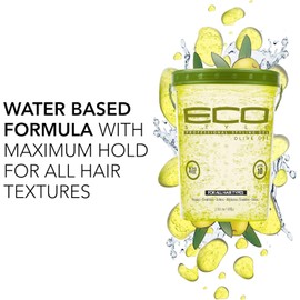 ECOCO Eco Style Gel, Olive Oil, 80 Ounce