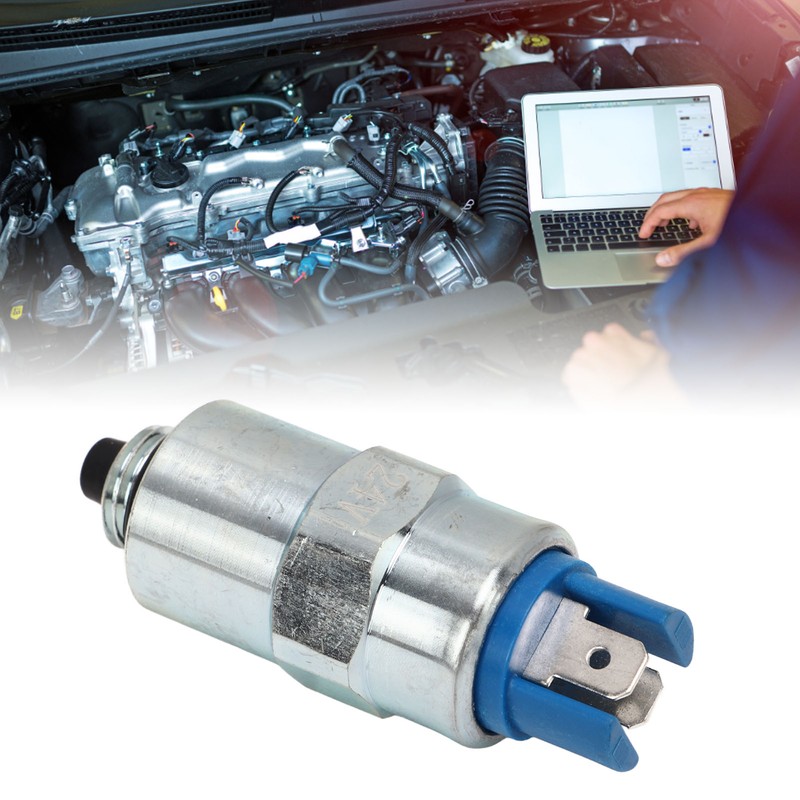 24V Flameout Solenoid Valve Lightweight Rustproof Strong Strength Sensitive Fit