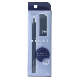 Sunstar Stationery S5019850 Pencil, Metal Pencil, Metasil Pocket, Navy