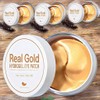 Pretty Eye Patch Effect, Eye Area Nourishing Real Gold Hydrogel Eye Patches, 6 Pieces, 60 Pieces / 프레티 아이 패치 효과 눈가 영양 리얼 골드 하이드로겔 아이패치 6개 60개입