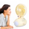 Desktop Cooling Fan with Mist Function USB Rechargeable Fan Portable
