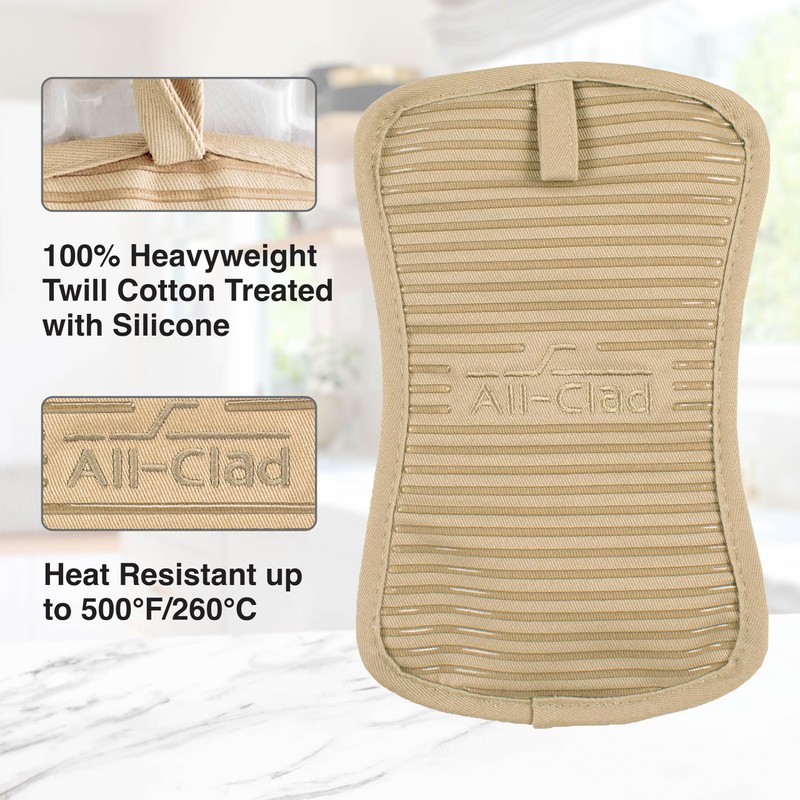 All-Clad Premium Pot Holder & Hot Pad: Heat Resistant to
