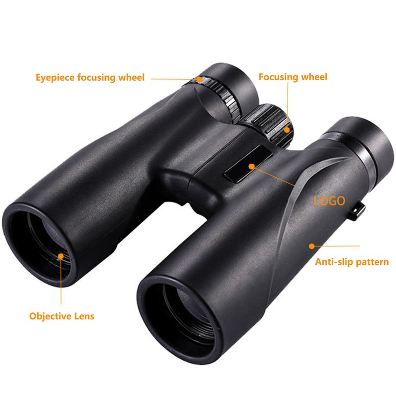 8x22/10x22 HD Outdoor Binoculars Set Handheld Sightseeing Binoculars for Concert