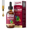 Liposomal Selenium 200mcg Liquid Drops, Selenium Supplement for Women &