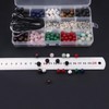 Colle 418pcs Crystal Stone Beads, 8mm Round Crystal Beads Jewellery