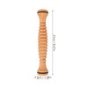 Wooden Foot Massage Roller, Relieves Muscle Tension and Promotes Blood