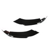 2 Pcs Front Bumper Diffuser Glossy Black Left Right Lip