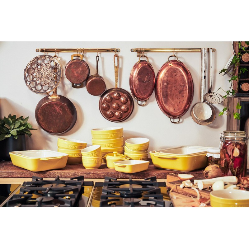 staub STAUB Z1029-086 Stapelbare Tasse, M, Citron 350ml, Keramikbecher, Keramik,