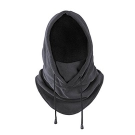 Super Z Outlet Balaclava Heavyweight Fleece Cold Weather Face Neck Mask (Gray)