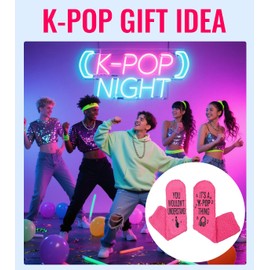 AURIXTAL Kpop Gifts for K-POP Lovers Fans Funny Music Socks for Women Men Teen Boy Girl
