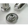 Stainless Steel Flower Tube for Grave Petals Screw Down (Small)