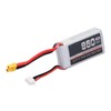 850mAh 75C High Rate Lipo Batteries Li Ion Battery Pack