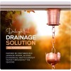 Marrgon Copper Rain Gutter Diverter – 2 Inch Durable Rain