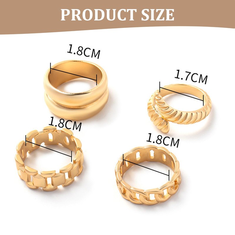 Stack Knuckle Rings Set,8 Pieces Stacking Rings Gold Silver For