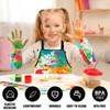 Ntwdby Children's Painting Apron for 6-12 Years Girls Boys, Waterproof