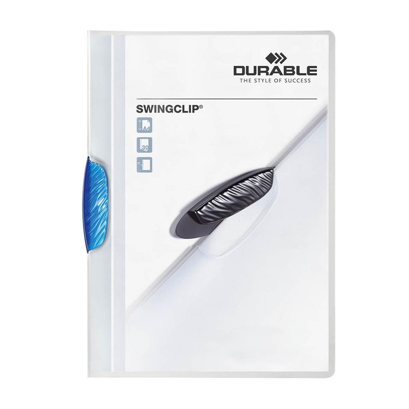 Durable SWINGCLIP® 30 A4 Clip Folder | Holds up to