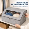 Hat Storage Box for Baseball Cap Organization – Clear Viewing