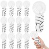 Honoson 12 Pcs Volleyball Mini Portable Fan Bulk Small Personal