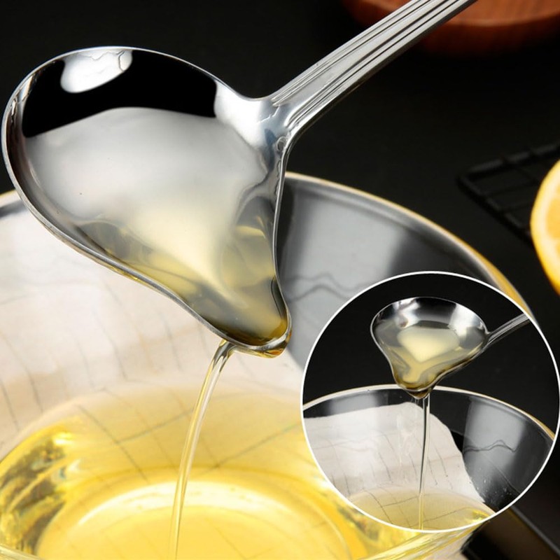 Small Ladle Spoon 7.8inch Small Ladle Spoon Stainless Steel Sauce