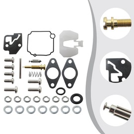 JRSHOME 8M0044576 Carburetor Repair Kit Replacement for Mercury Mariner for Nissan Tohatsu Outboard 8 9.9 HP Boat Motor Engine Parts Carb Rebuild 3V1871221M 3V1871220M 3V1871220 3V1-87122-0