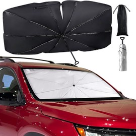 ELOHEI Windshield Sun Shade for Honda Pilot - Custom Fit for 2016-2025 Models, UV Protection & Heat Reduction, Foldable Sunshade for SUV Accessories