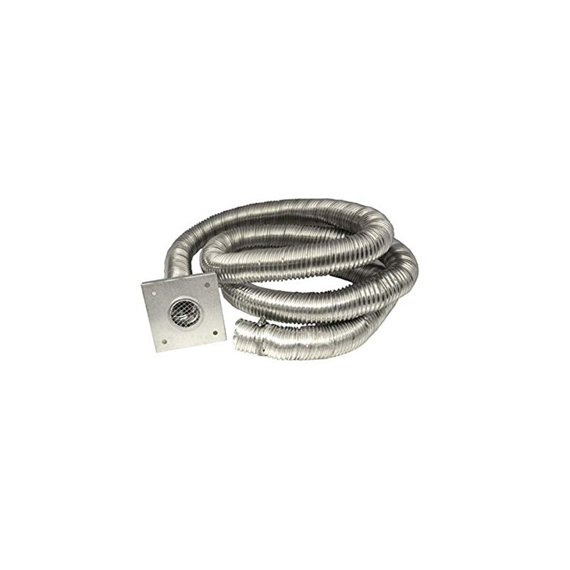 Simpson Dura Vent 2" X 10' Outside Air Kit Aluminum