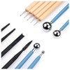 ODETOJOY Sculpting Tools Ball Stylus Dotting Tools Clay Modeling Tools