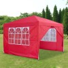 Panana Pop Up Gazebo 8.2''x8.2'' Waterproof Party Tent Canopy with
