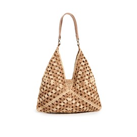 MAR Y SOL Women's Palermo Shoulder Bag, Palermo In Sand/Natural, Tan, One Size