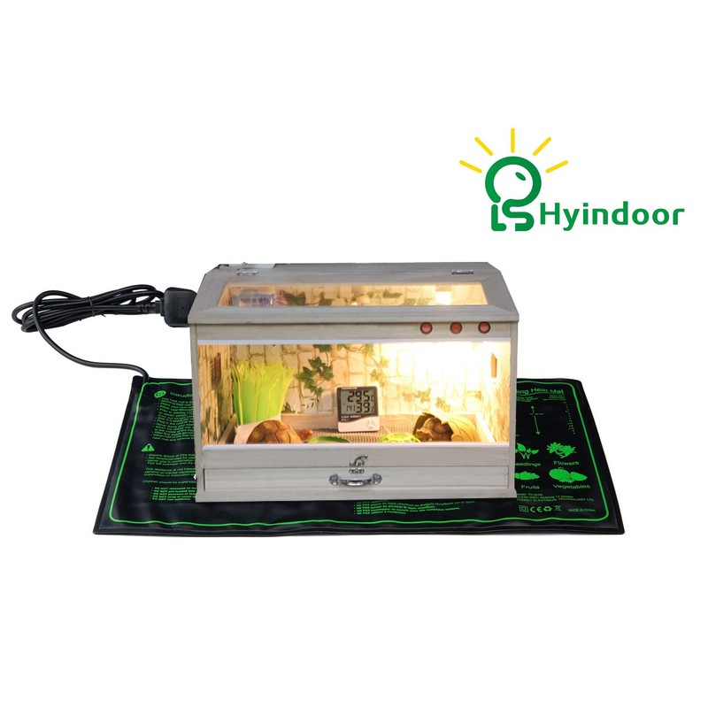 Hyindoor Seedling Heat Mat Heated Propagator Durable Waterproof Seedling Heating