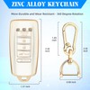 QBUC for Acura Key Fob Cover with Keychain Fit for
