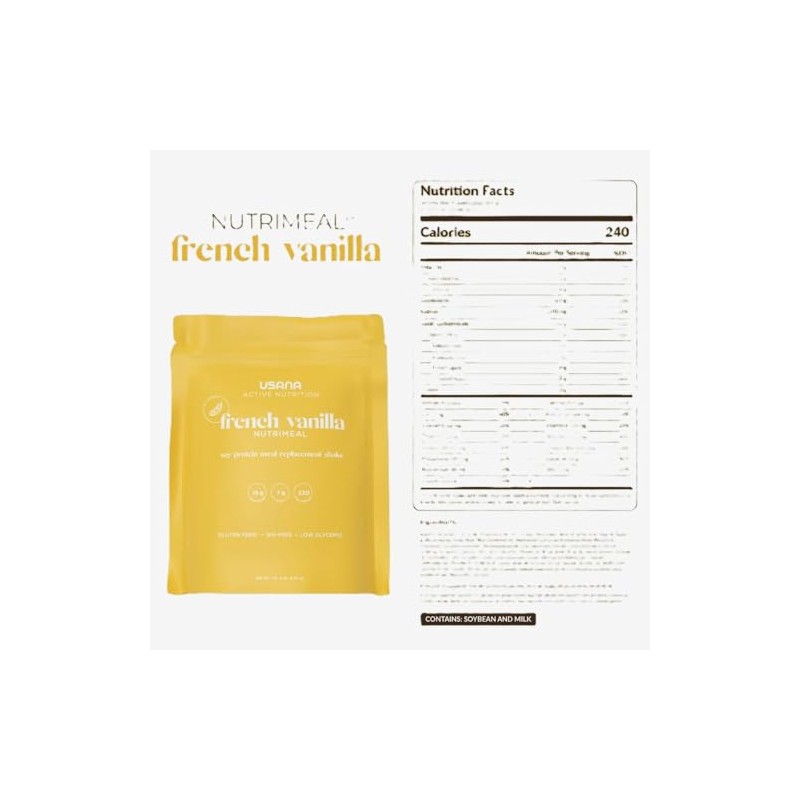 USANA Nutrimeal Vainilla | Batido Nutritivo de Alta Calidad |