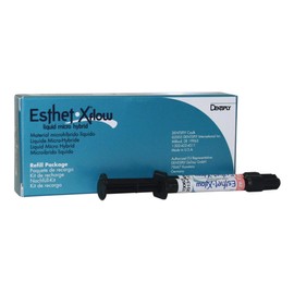 Dentsply Caulk 648020 Esthet-X Flow Flowable Restorative Composite Syringe 1.3gm A1 2/Pk