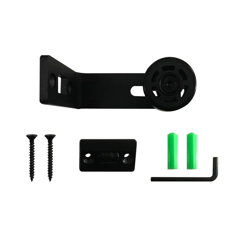 TSMST Sliding Barn Door Floor Guide Adjustable Wall Mount Flush