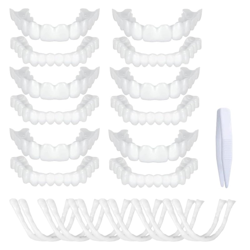 EIHI 6 sets of tooth shields for attaching, teeth for