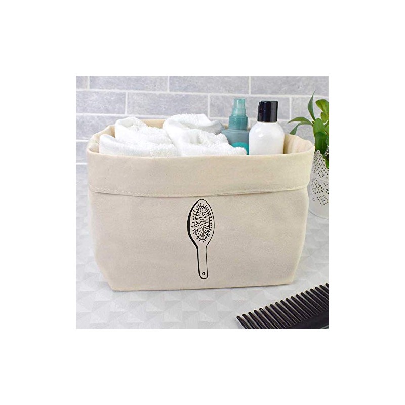 Large 'Hair Brush' Canvas Organiser/Storage Bag (OR00003634)