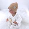 Sugarmelon Jersey Beanie Silky Satin Lined Hat Bonnet for Newborn
