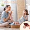 Homode Cedar Blocks for Clothes Storage, 24 Pcs Cedar Rings