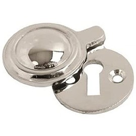 Covered Victorian Escutcheons 35mm Brass Or Chrome Key Rose Hole Cover Door Home