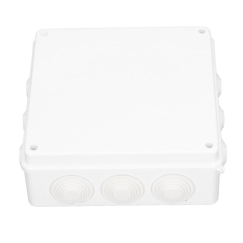 Electrical Junction Box 200x200x80mm IP65 Weatherproof Pre Drilled Electrical Enclosure