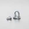 MENTBERY Wire Rope Clamp, 20PCS 1/8 Inches M3 Cable Clamps,
