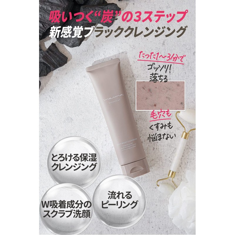 Charcoal Mud Cleansing, Oily Skin, Pore Care, Scrubs, Peeling, Blackheads,